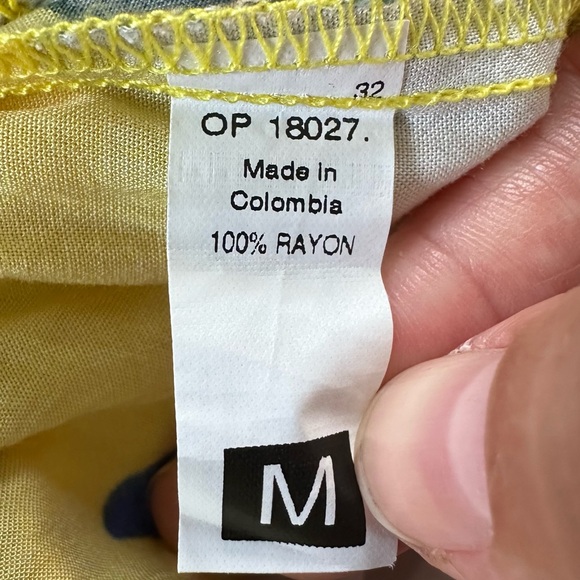 MAAJI Strapless Long Smocked Tiered Maxi Dress Floral Hamilton Bay Print Size M - Picture 6 of 16